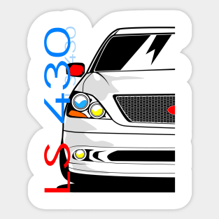 LS 430 2001 Sticker